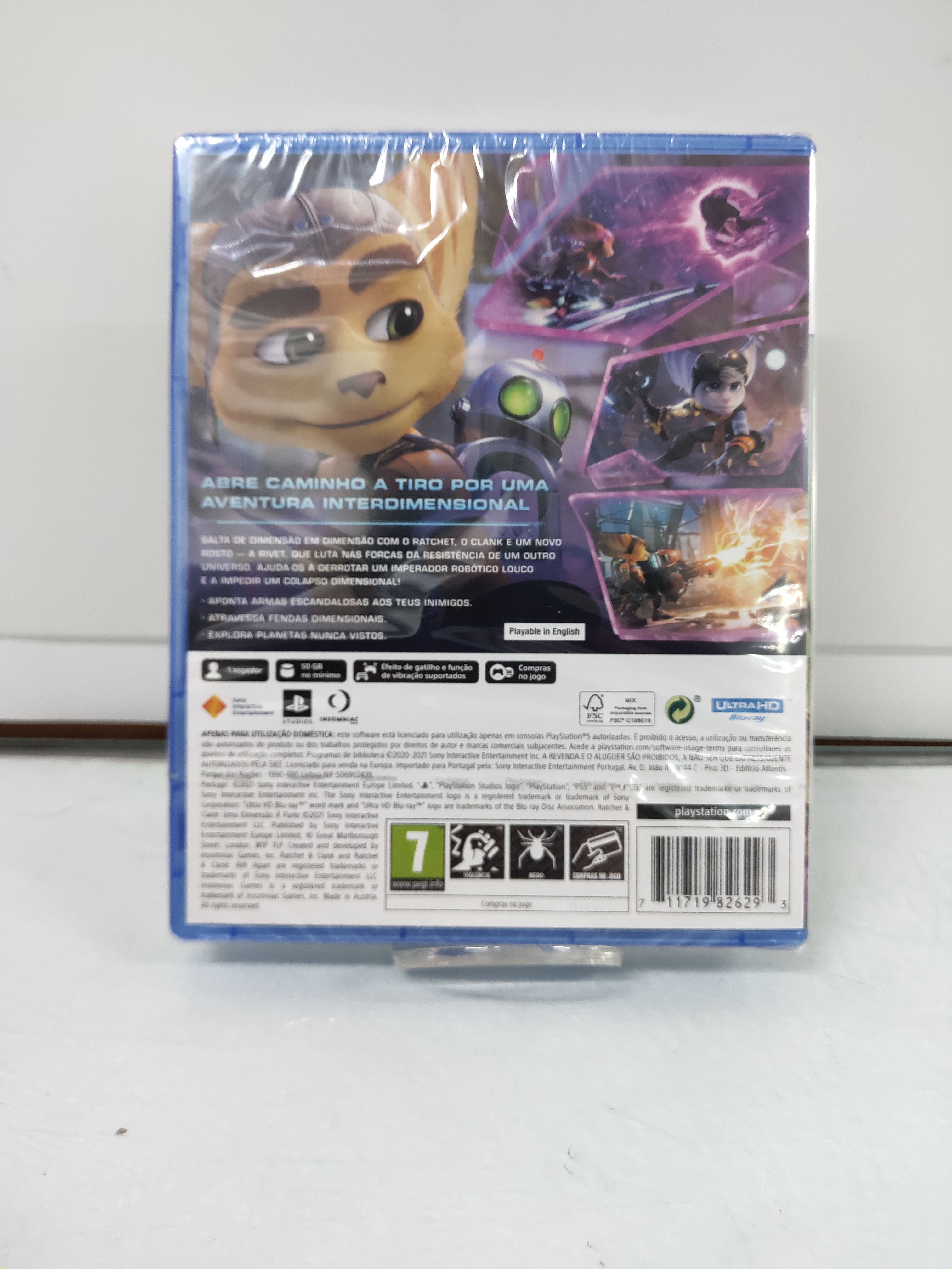 Kit 2 Jogos Ps5 Ratchet e Clank + Panda Hero Remastered - Playstation 5 em  Promoção na Americanas